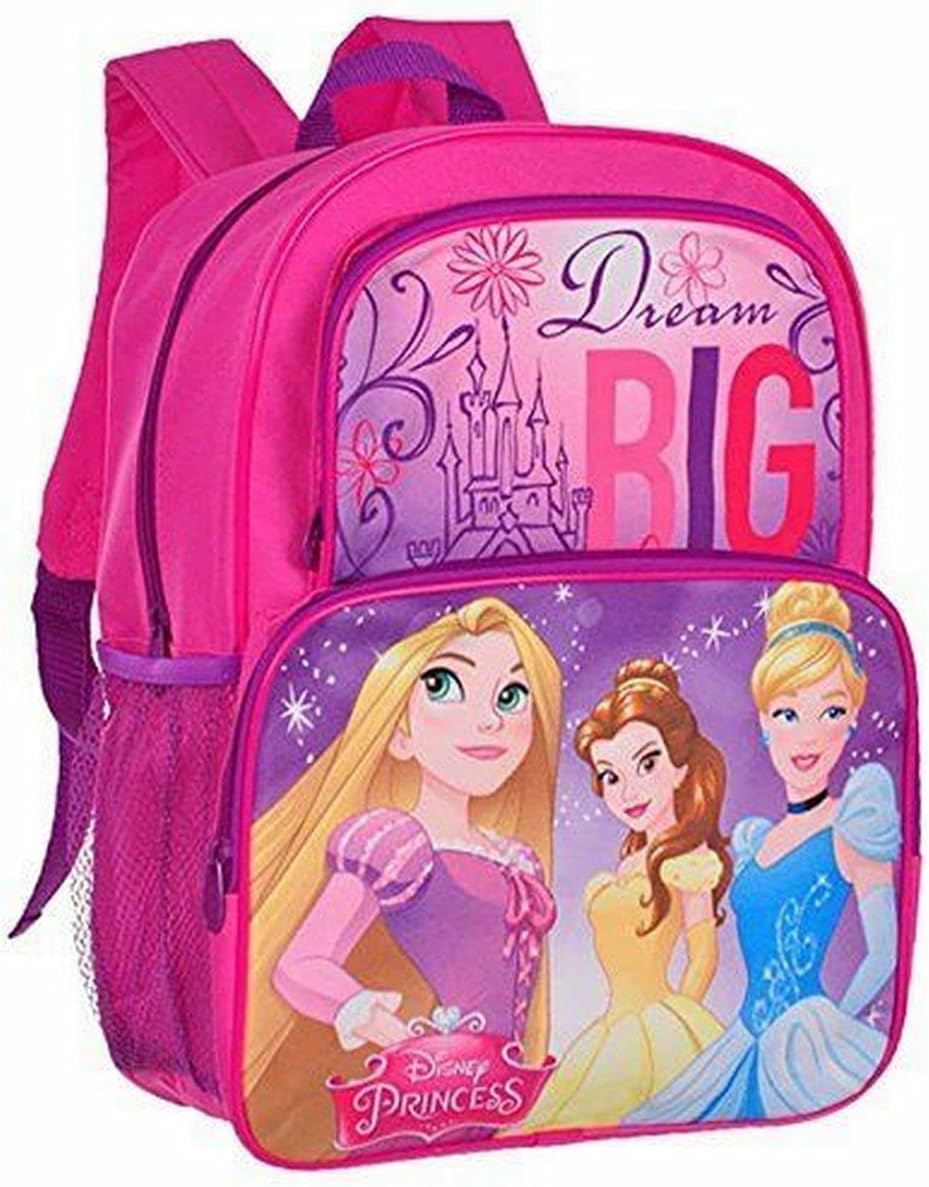 Disney Princess Backpack Large 16" School Bag Little Mermid Ariel Amazon.ca Clothing, Shoes