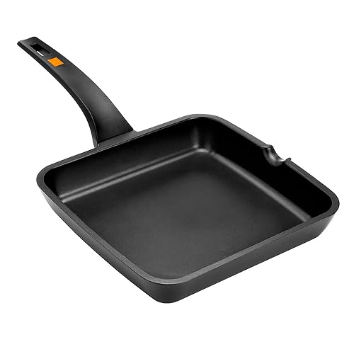 Bra Efficient Aluminium Non Stick Grill Pan 28 x 28cm
