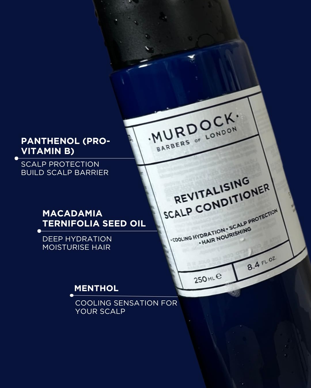 Murdock London Revitalising Scalp Conditioner, Clear, 250 ml (Pack of 1) - Image 2