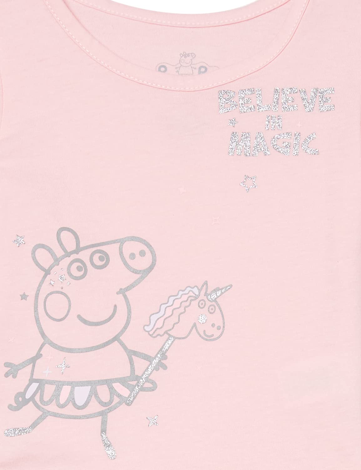 Peppa Pig Peppa Big Baby Girls - Paquete de 3 camisetas para bebé niña