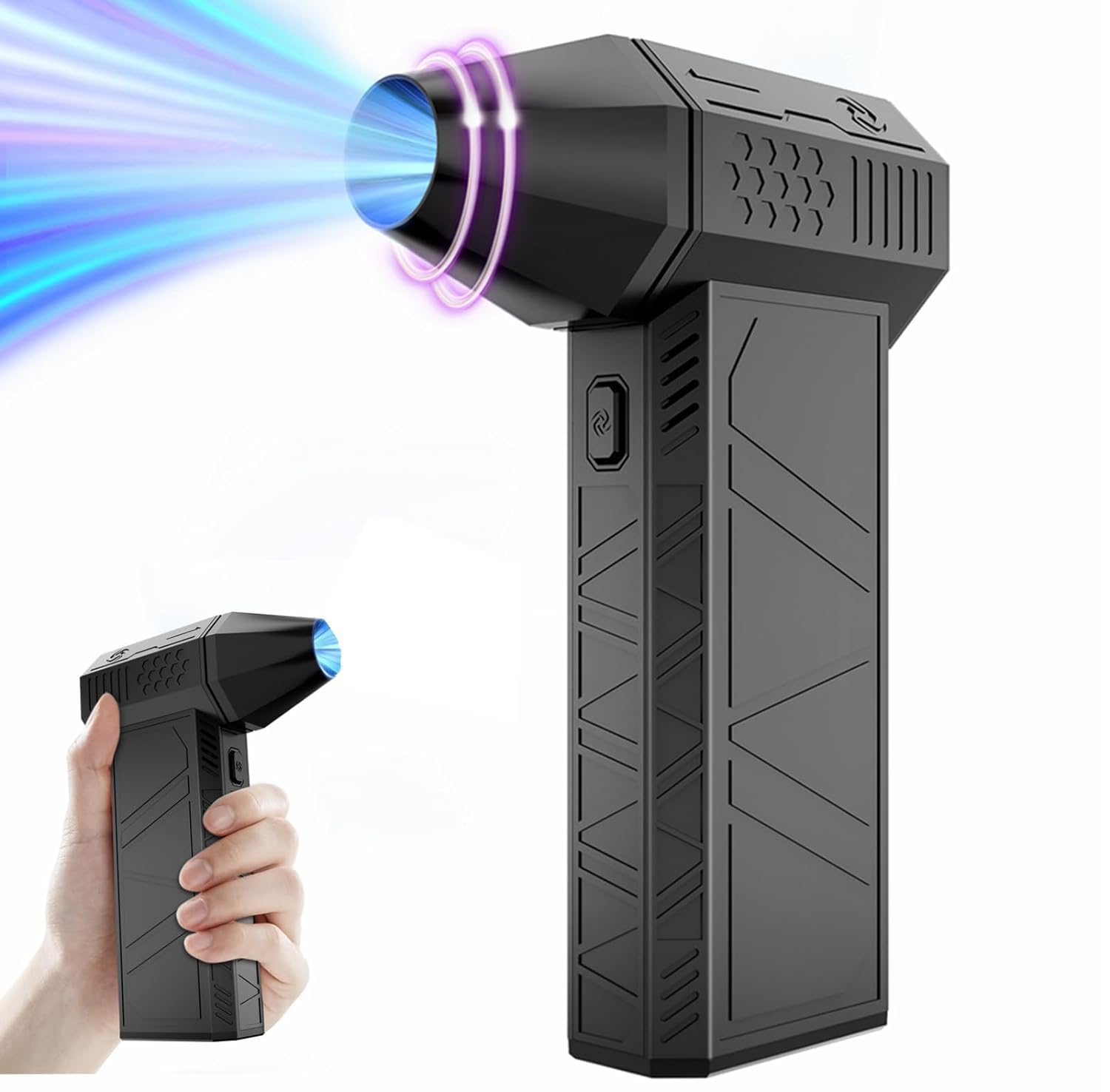 Amazon.co.jp: sikiwind ミニターボファン 130000RPM 速度調整可能 