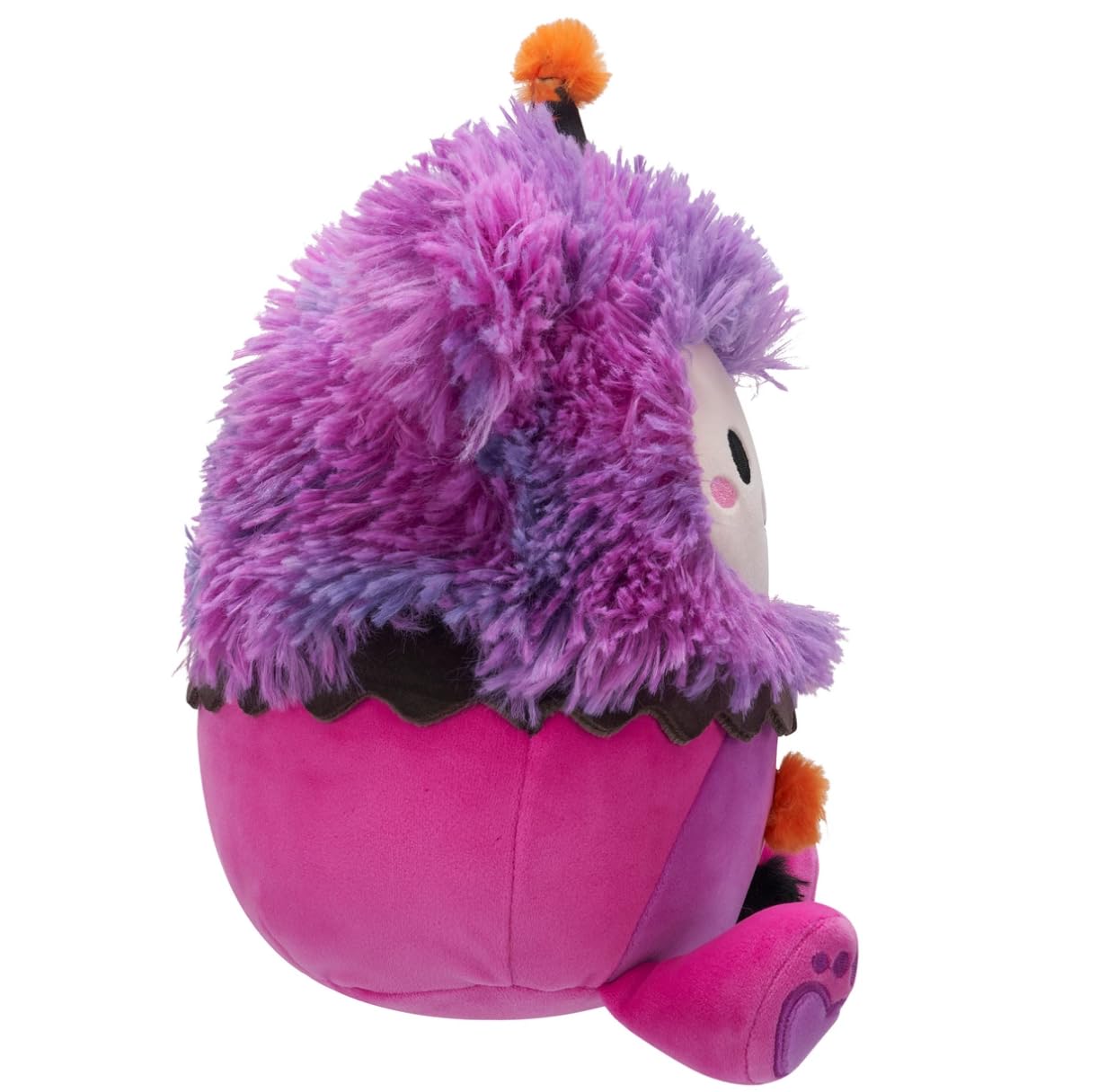 Squishmallows 18 cm Woxie Magenta Wielka Stopa w kostiumie klauna pluszowy Halloween