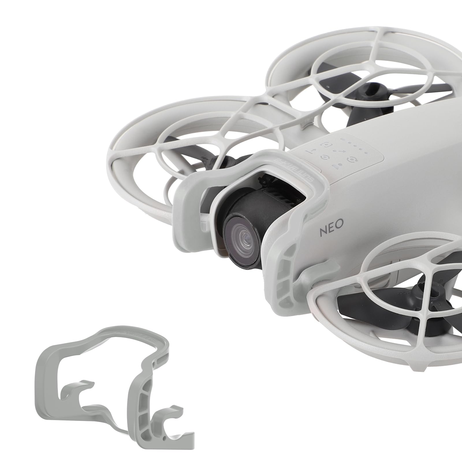 Hesupy Gimbal Protective Bumper Cover Guard for DJI Neo, Drone Lens Safety Anti-Collision Protector Quick Release Camera Gimbals Guard Safety