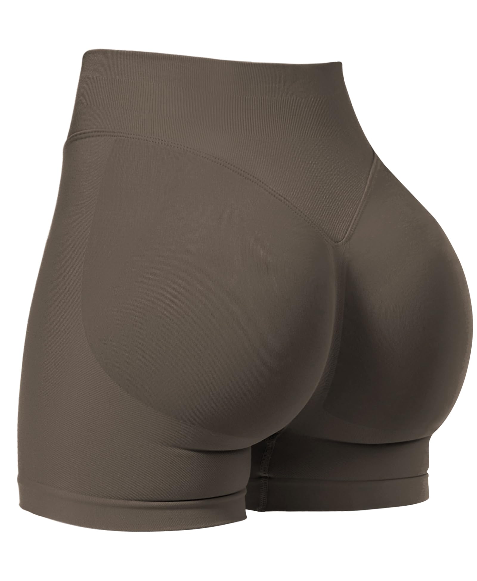 VOYJOY Women Workout Impact Shorts 2.5"/ 3.6"/ 4.5"/ 6" Scrunch Butt Booty | Tummy Control, High Waisted, Bike Short, Gentle Compression, for Women
