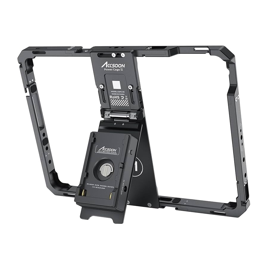 Accsoon iPad PowerCage Pro Ⅱ iPad用 Amazon.com: Accsoon iPad PowerCage Ⅱ for Video Stabilizer