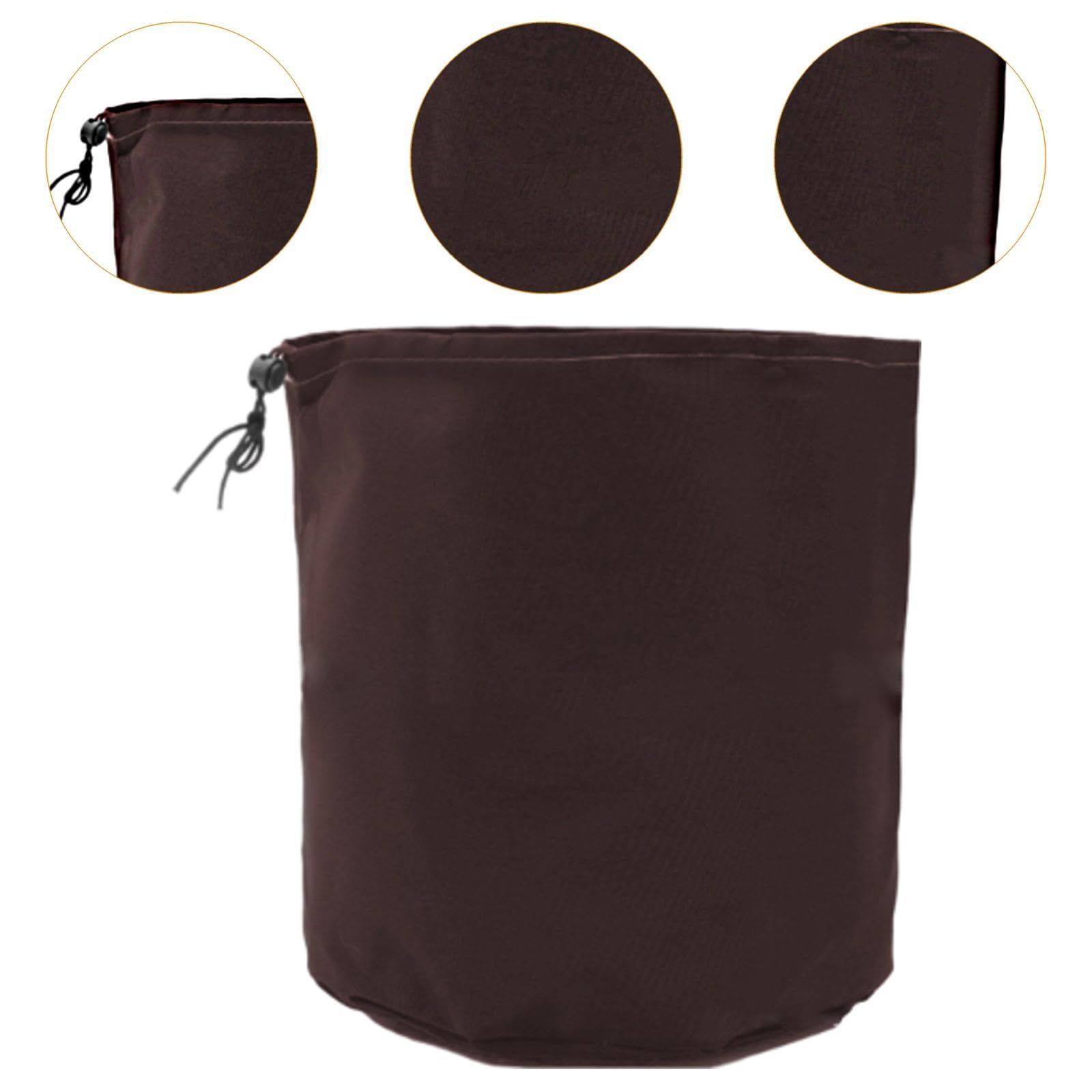 Fenteer Housse de Moteur pour Motobineuse Électrique Couverture de Protection Sac Imperméable Résistante Aux Intempéries Adaptée pour Protéger Le Matériel de, CafÉ