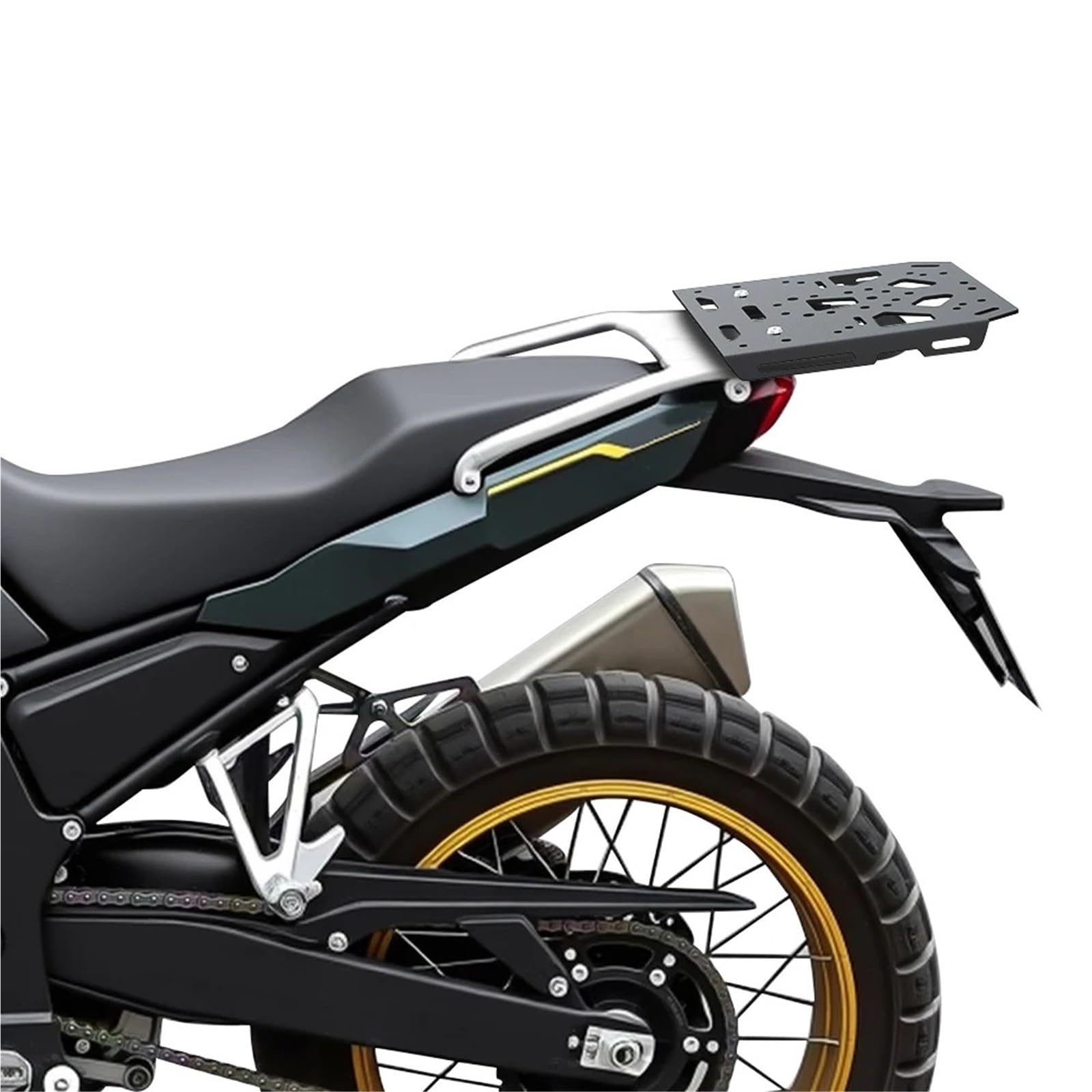 Tylny bagażnik motocyklowy Pasuje do KOVE tylny wspornik uchwytu ogon bagażnik motocyklowy Cargo 800/Touring 2025-2026 800X