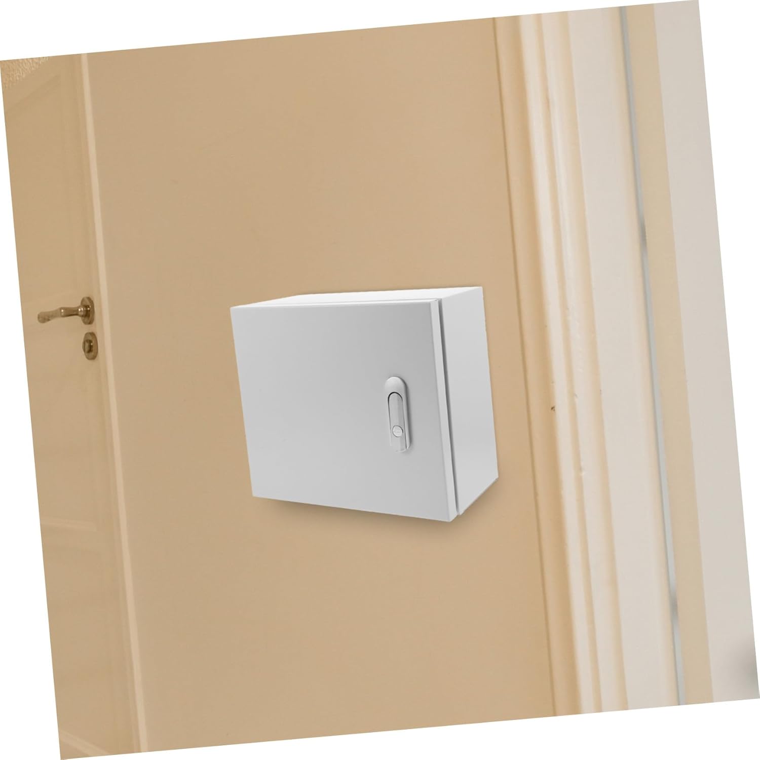 Weatherproof Outdoor Junction Box Electrical Distribution Enclosure with Wall-Mount Lockable Control Case for Home Commercial