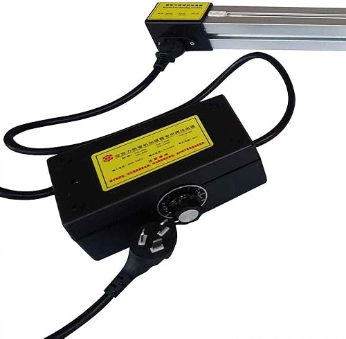 Miniatura 9 de Dobladora de plástico de PVC acrílico 110V Dobladora de láminas de plástico de 23.62 pulgadas 23.6 in Calentador de tiras manuales para herramienta