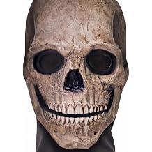 Skeletor Mask With Realistic Skull Shape Halloween Masks