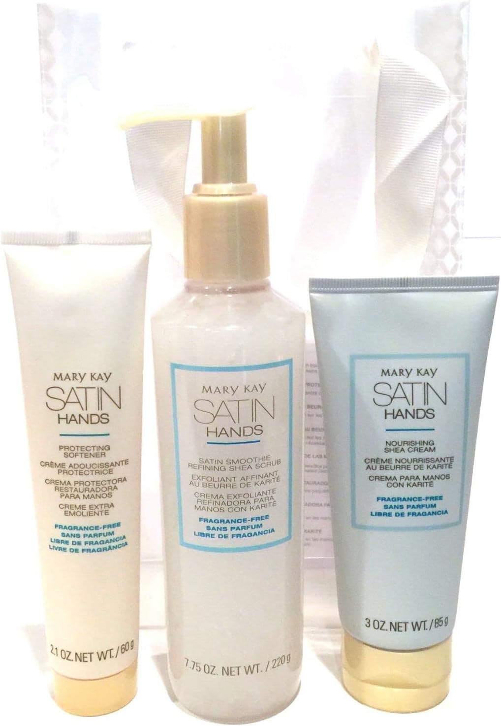 Fragrance Free Satin Hands Pampering Set