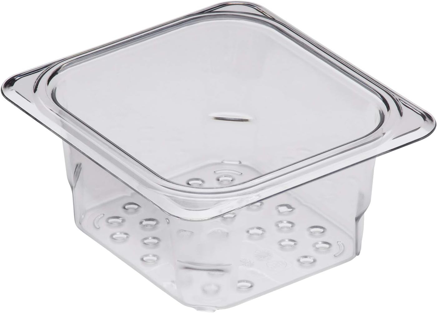 63CLRCW135 Food Pan Colander 1/6 X 3" Camwear Clear Case of 6