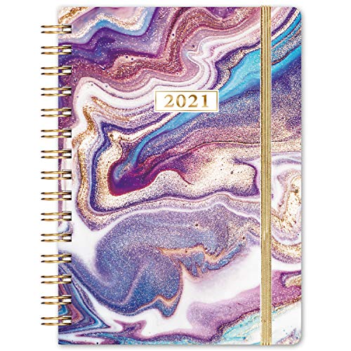 2021 Planner - 2021 Weekly & Monthly Planner with Tabs, Jan 2021 - Dec 2021, 8.4