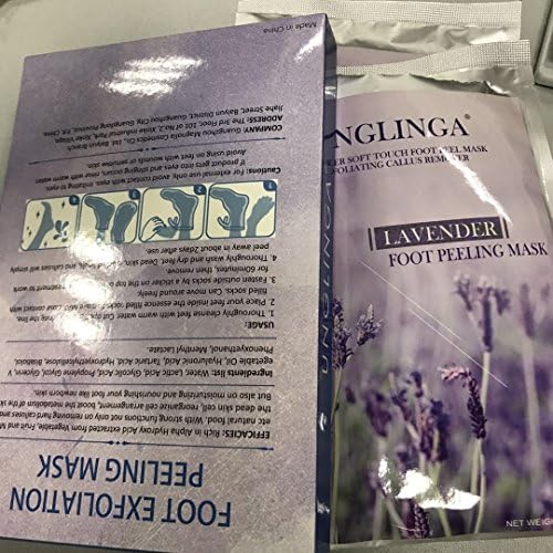 Foot Peel Mask Exfoliating Baby Soft Feet Skin Peeling Booties 15Pack - Remove Dead Skin Calluses in 1-2 Week for Men Women Lavender Scented