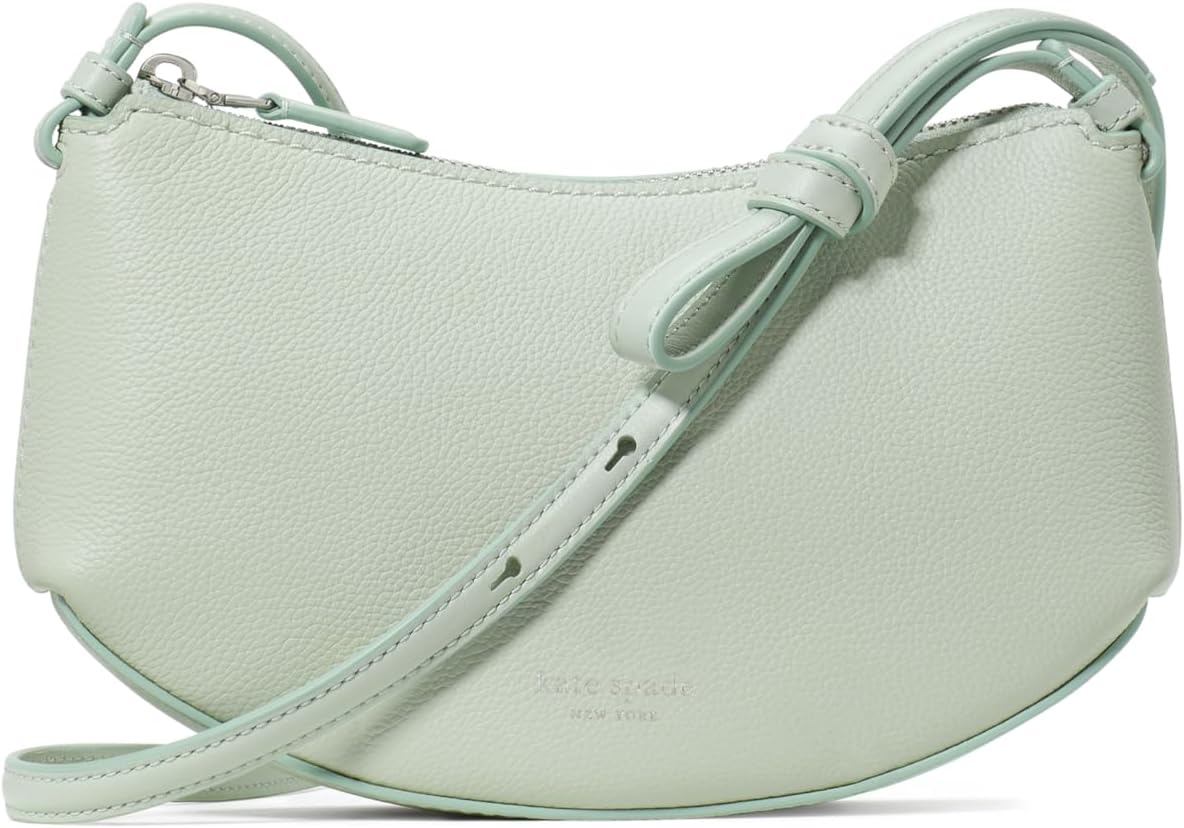 womens Loop Pebbled Leather Crossbody