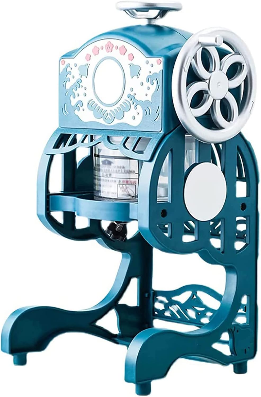 Ice Shaver Machine, Manual Ice Crusher Snow Cone Maker