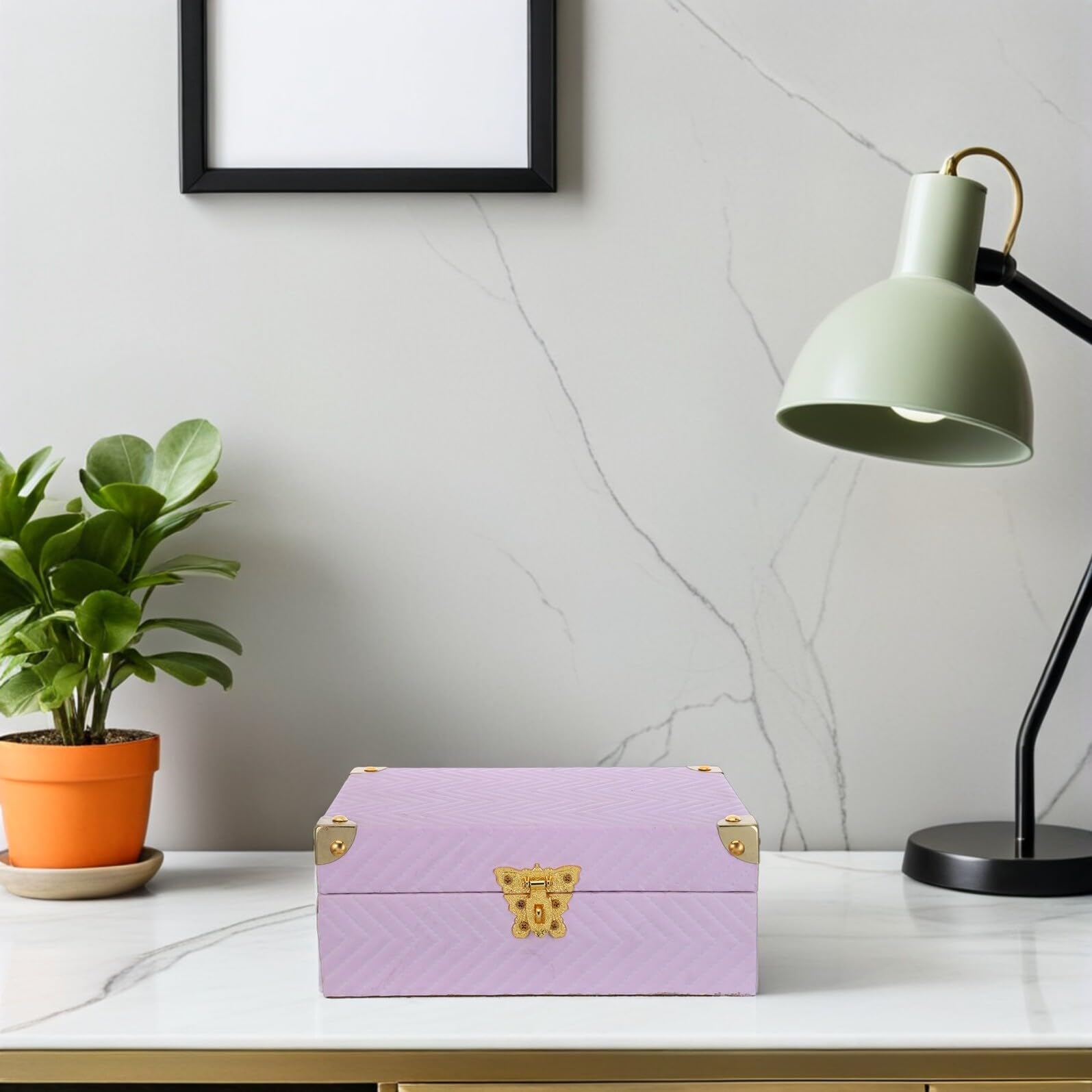 Moderne Multifunktionale Schmuckaufbewahrungsbox mit Sicherem Schloss Kleine Reise Schmuckschatulle für Ringe und Armbänder für Zuhause und Geburtstage