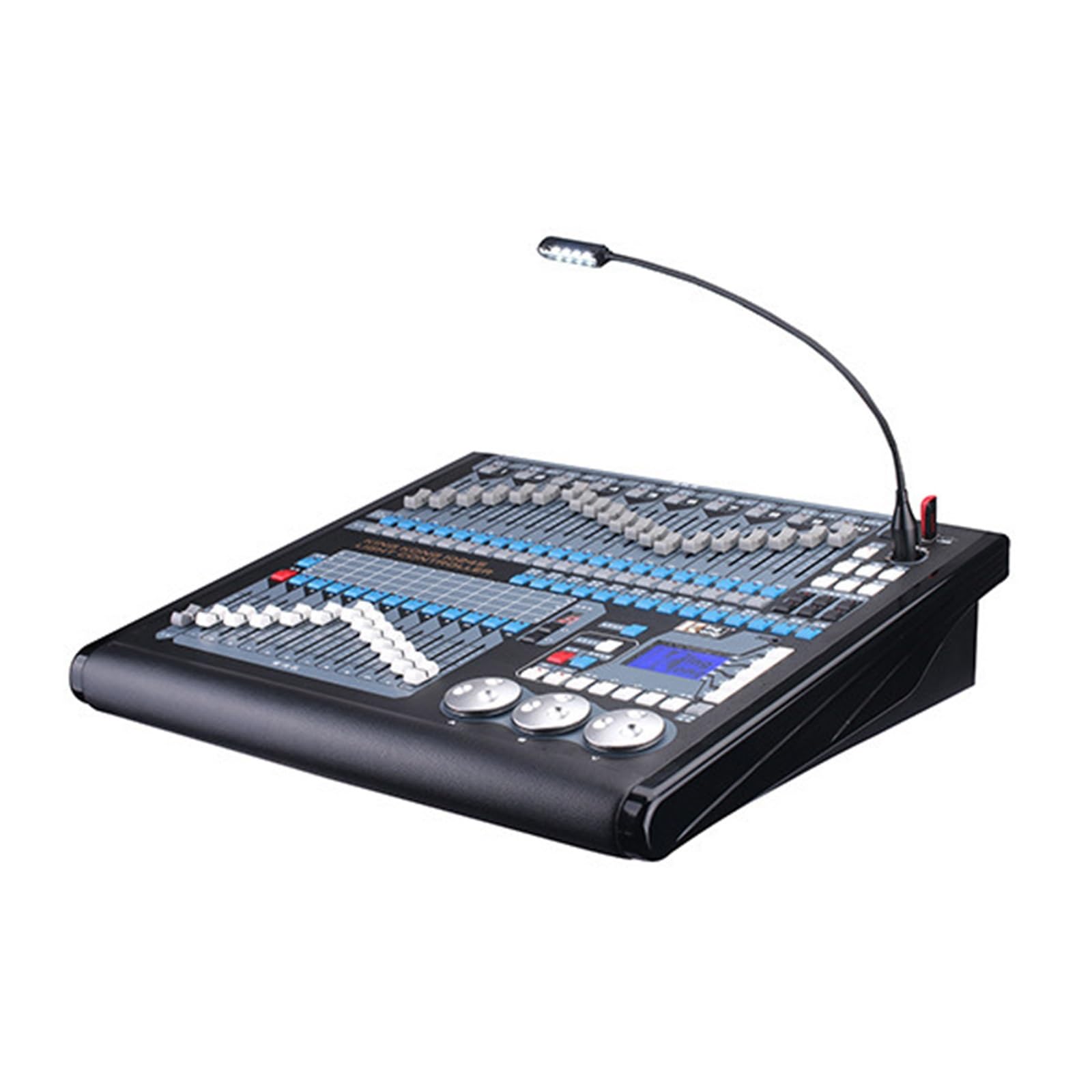 Controlador DMX, Consola profesional de 1024 canales DMX, controlador, consola iluminación escenario y equipo for DJ, club, fiesta bar para espectáculos de luces