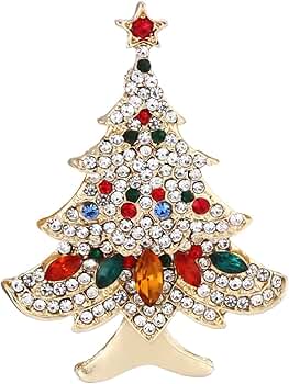 ICE クリスマスツリーブローチ　ビンテージ　Eisenberg　クリスマスピン Vintage Eisenberg Ice Christmas Tree Pin - Vintage Jewerly