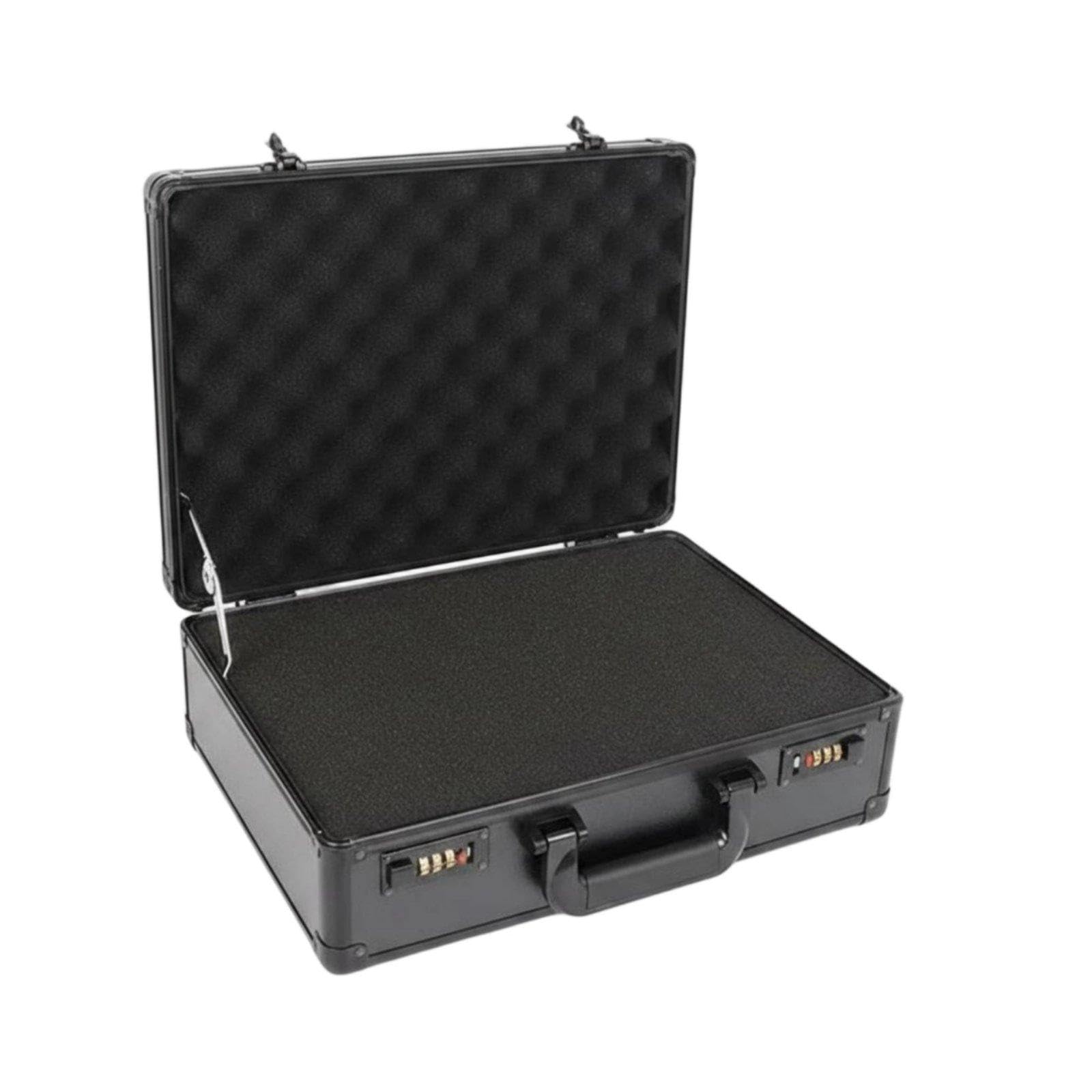 SNAPPSY Aluminum Case Password Lock Aluminum Tool Case for Field Work, Storage, Travel 450-330-135mm with Cotton-picture-46