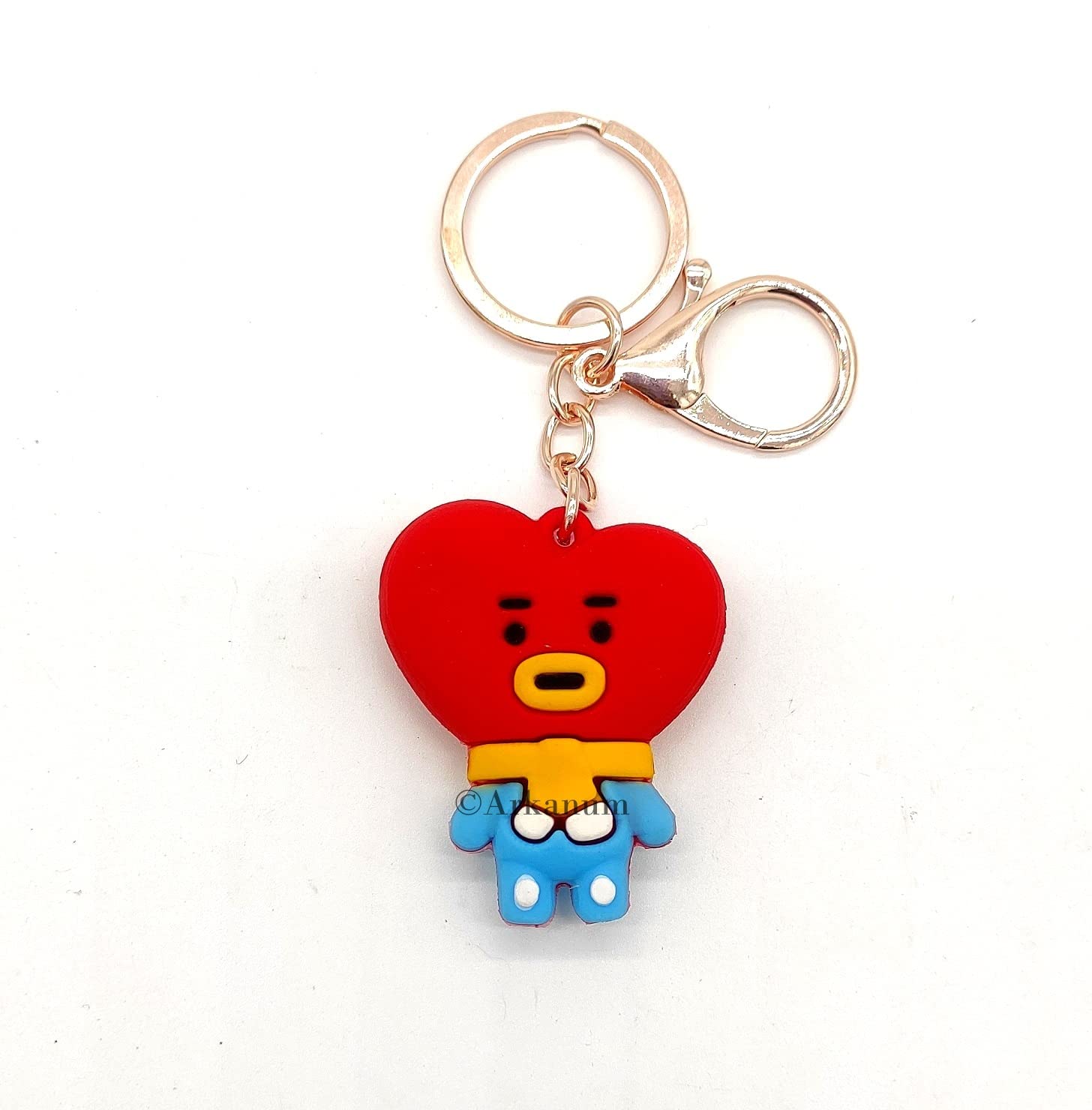 Trunkin Cute New BTS BT21 Tata Kpop Keychain | Keychains | Key