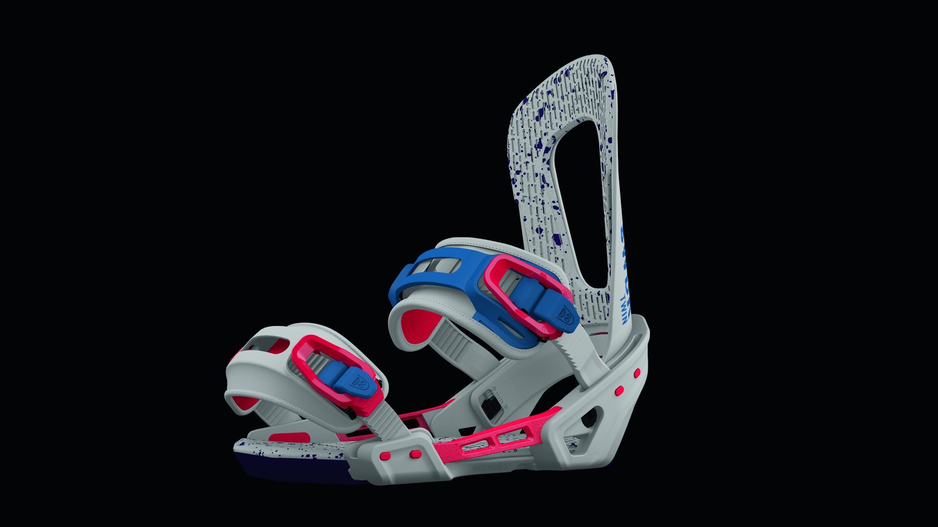 Switchback Twin Snowboard Bindings, Grey, Small/Medium : Amazon.ae