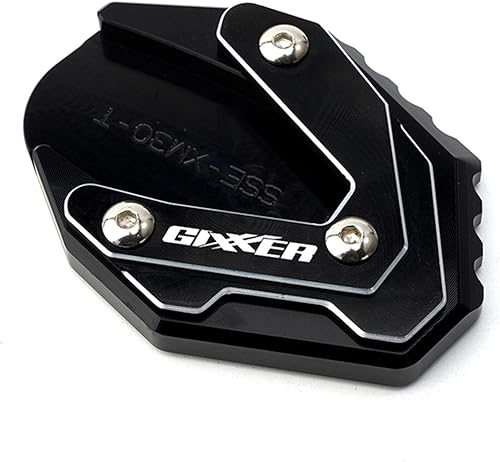 YESKIT Aluminio CNC para Suzuki GIXXER 250 SF GIXXER 150 125 SF250 2018-2023 Tapas de válvula de motocicleta Soporte lateral Ampliar extensión de YESKIT Aluminio CNC para Suzuki GIXXER 250 SF GIXXER 150 125 SF250 2018-2023 Tapas de válvula de motocicleta Soporte lateral Ampliar extensión de