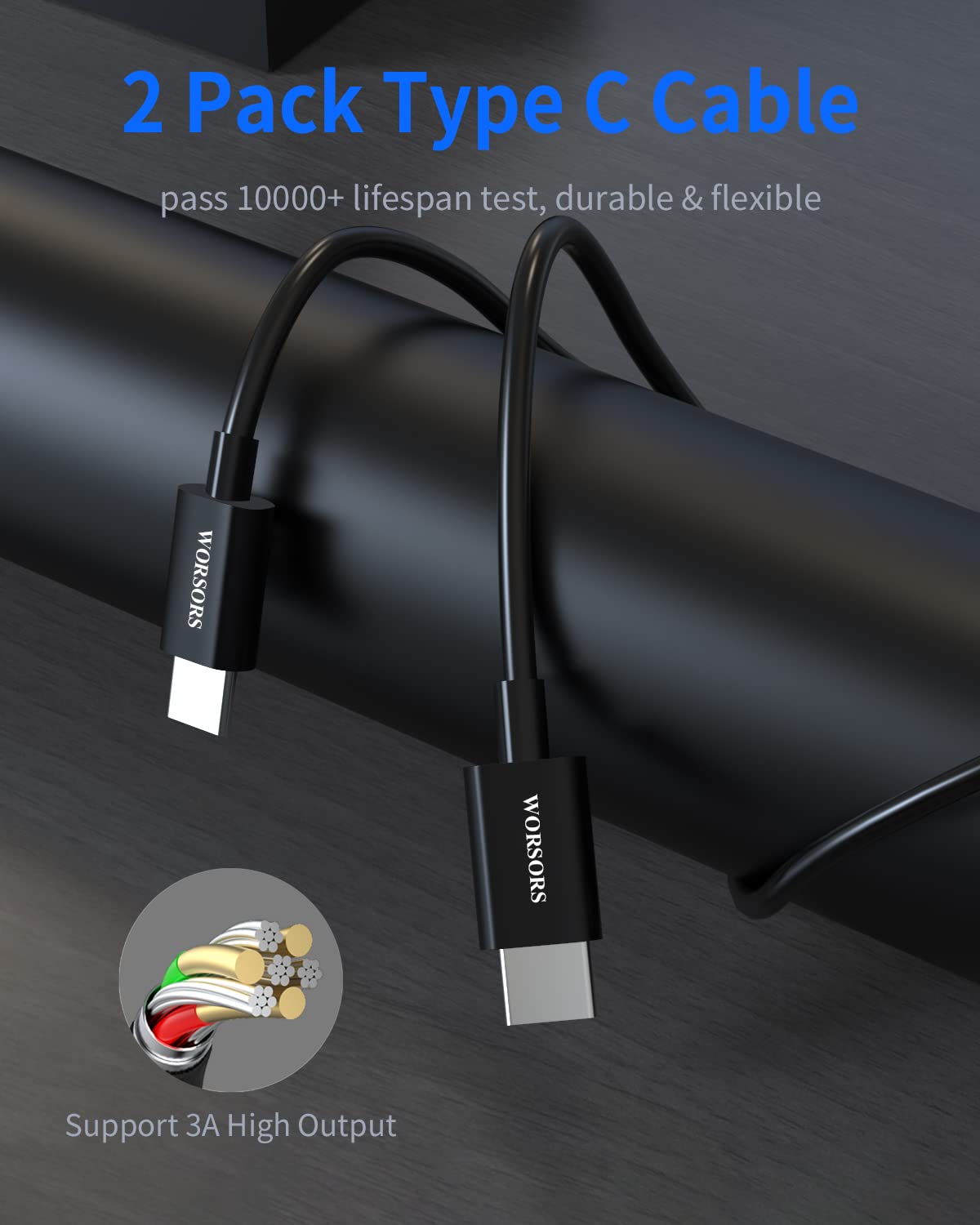 Cargador de coche USB C dual de 45 W, carga súper rápida máxima de 90 W, adaptador de encendedor de cigarrillos de metal de 12 V para iPhone 17 Pro Max/16/15/iPad, Samsung Galaxy S26/S25, teléfonos
