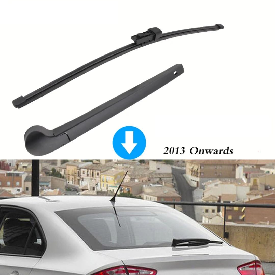 Wycieraczki dla Seat Toledla Hatchback od 2013 r., tylne wycieraczki samochodowe, ramię wycieraczki tylnej szyby
