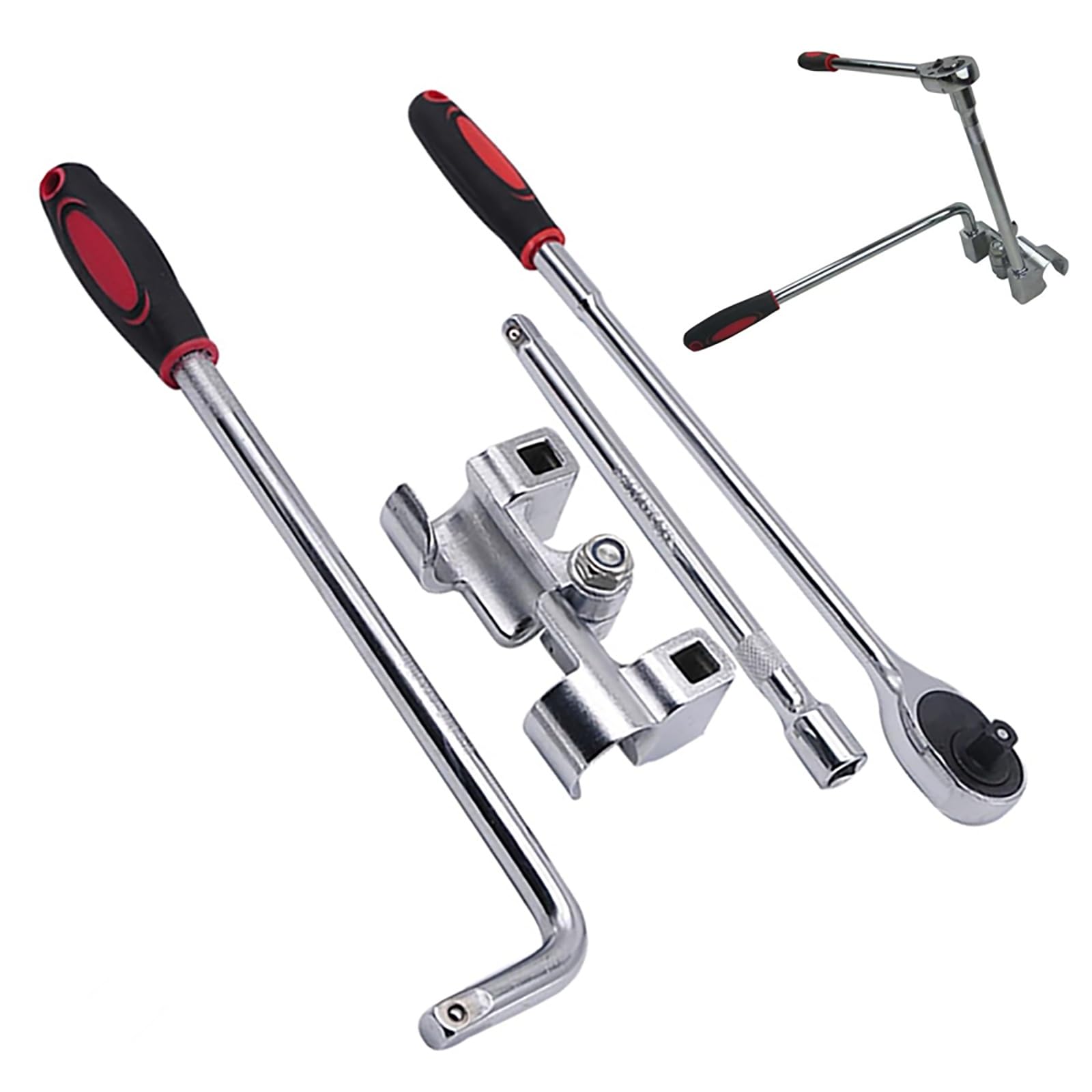 YXZQLOZ Portable manual cable bender kit, 0-90° bending tool, with storage bag, suitable for bending cables and metal wires from 35-240 square millimeters.
