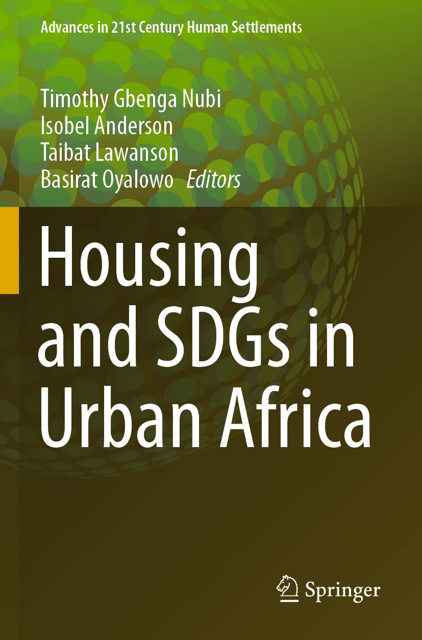 Housing and SDGs in Urban Africa Ouvrage Académique d'Urbanisme et Sociologie Urbaine