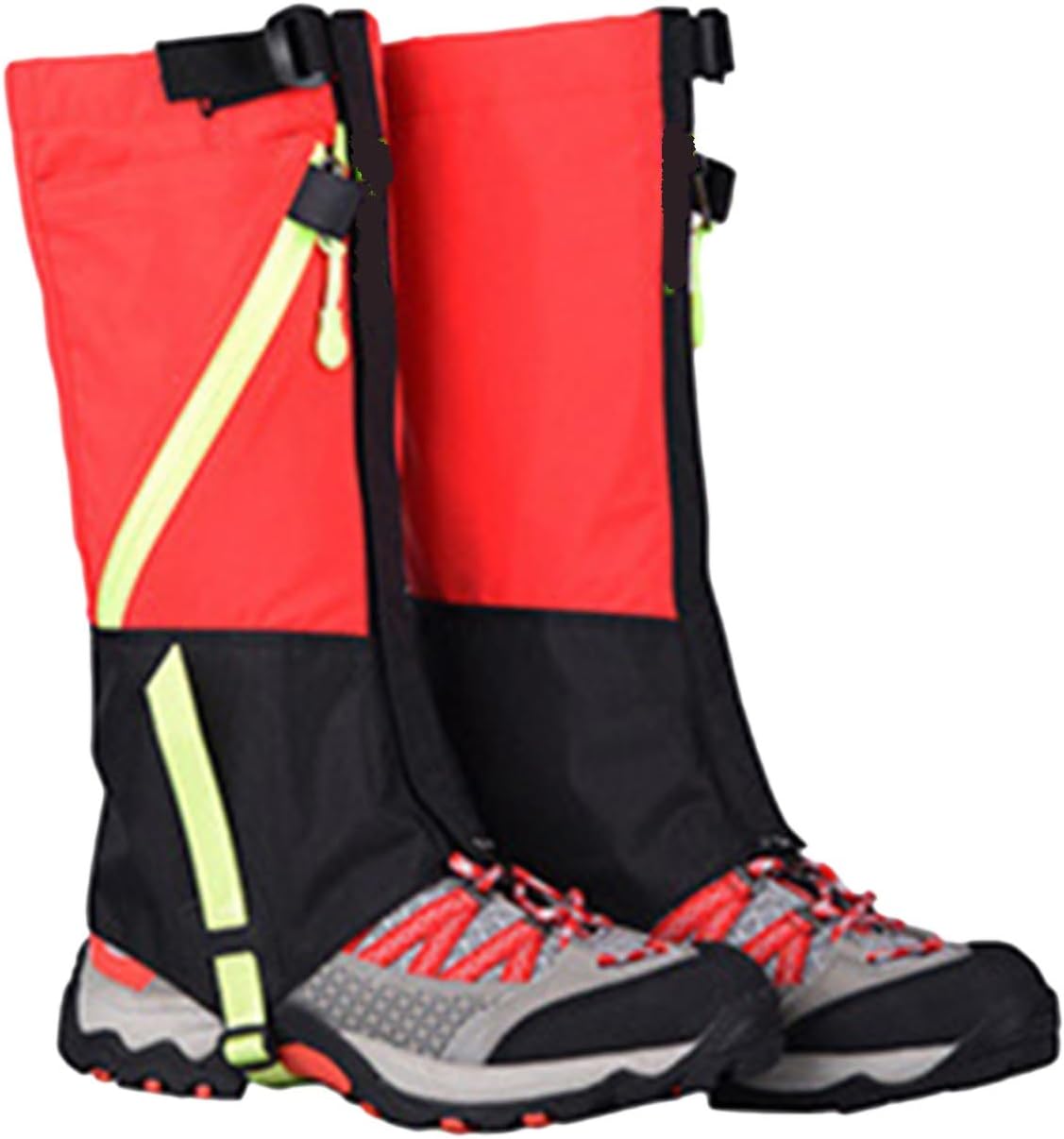 Leg Gaiters,Adjustable Lightweight Shoes Gaiters,Breathable Leg Gaiters,Snake Proof Leggings for Hiking Mountaineering and Outdoor Climbing for Everyone