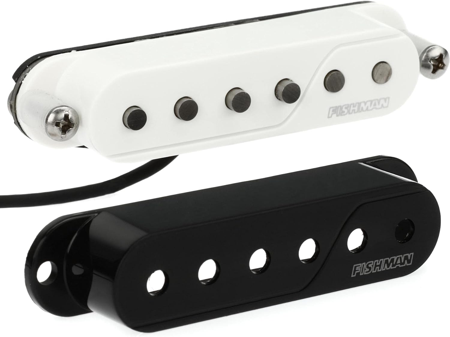 Fishman Fluence Single Width Single Coil Sized Multivoice Pickup - Black and