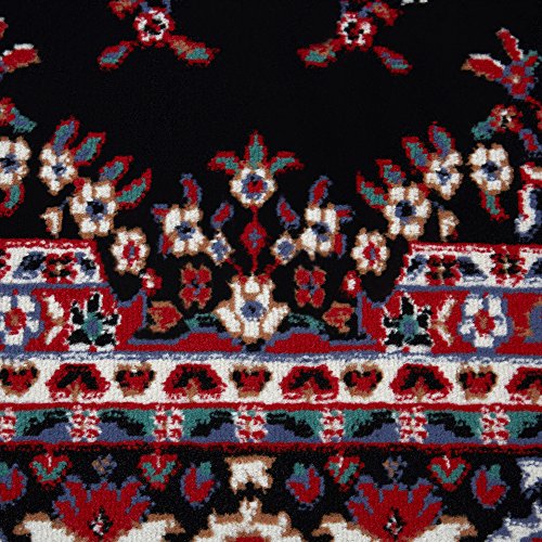 Tapete tradicional Sakarya Home Dynamix 0.54x2.18 m negro miniatura 6