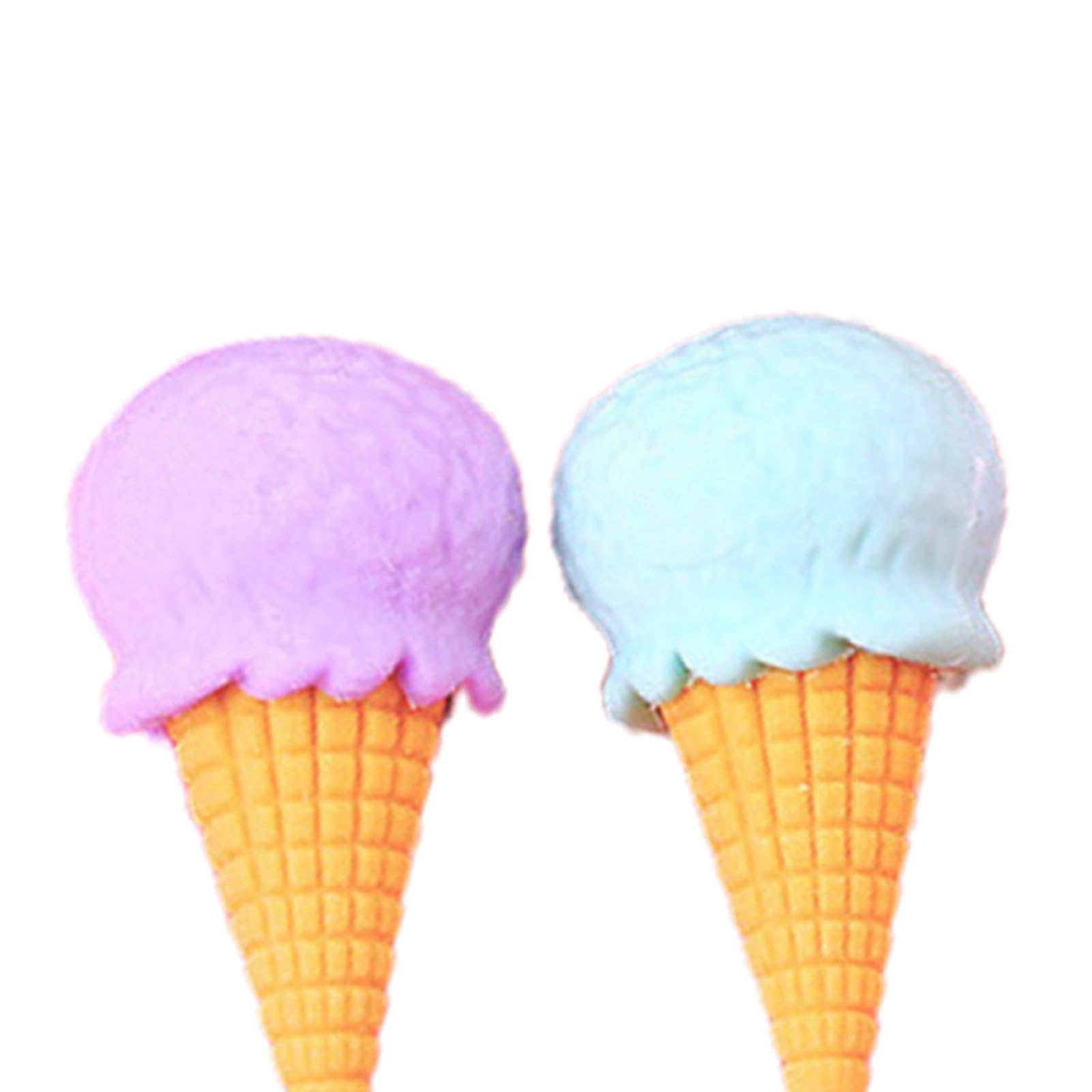 Amazon | リキシマウケ ソフト消しゴム アイスクリーム消しゴム 4 個