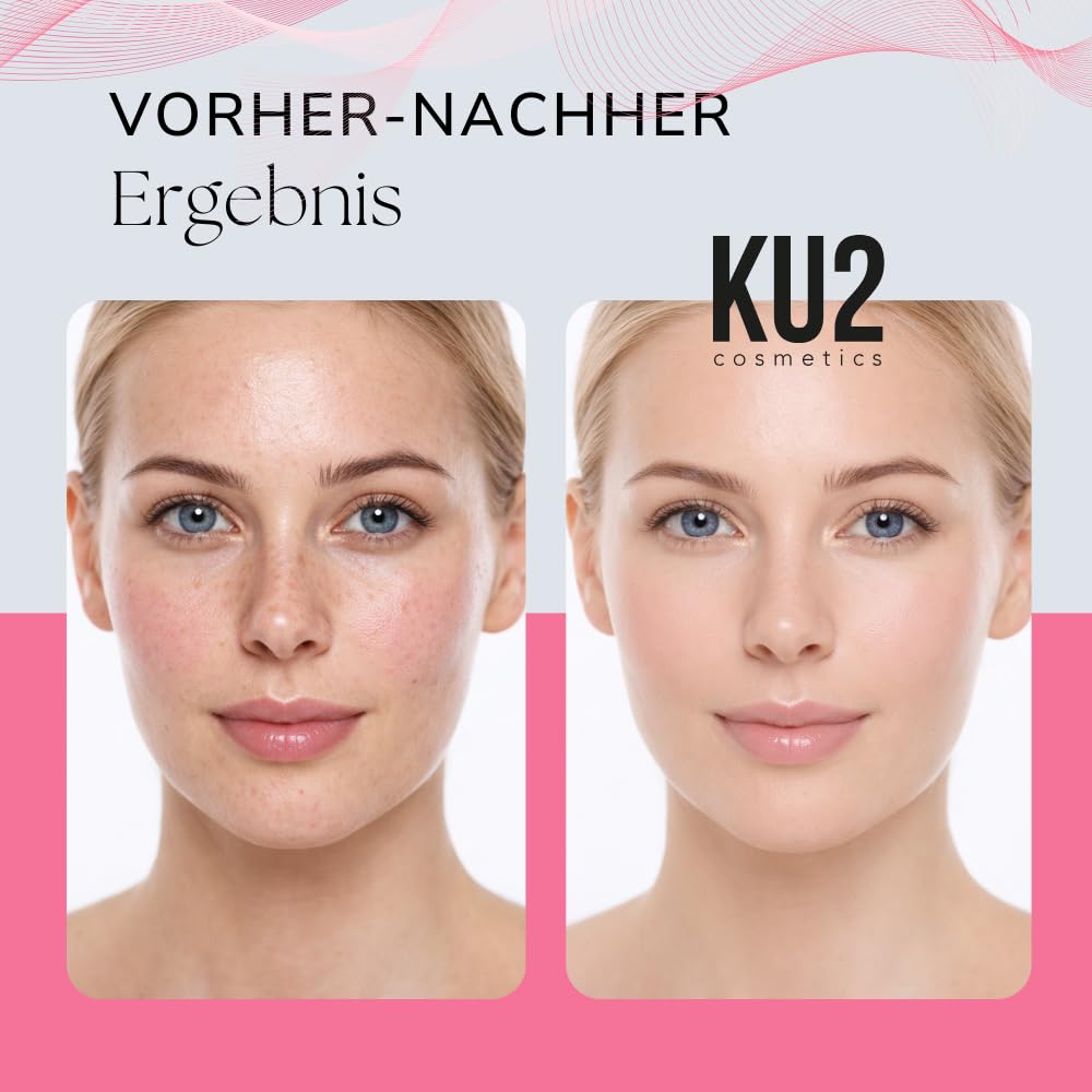 KU2 Cosmetics Anti-Red Ultra Sensitiv Creme, 50 ml | Beruhigende Gesichtspflege gegen Rötungen, Für empfindliche & gereizte Haut, Gesichtscreme mit Panthenol