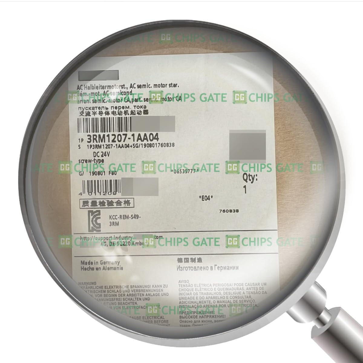 Motor Starter 3RM1207-1AA04 New One