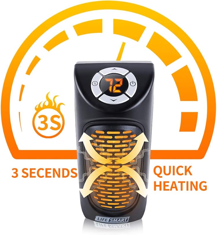 LIFESMART GLOBAL DESK HEATER