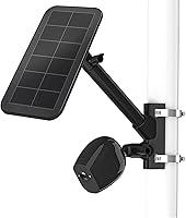 Vista 1 de Soporte de montaje de poste 2 en 1 para panel solar Arlo/Arlo Pro 3/Arlo Ultra1&2/Arlo Essential/Arlo Pro 4/eufyCam Accesorios de montaje al aire
