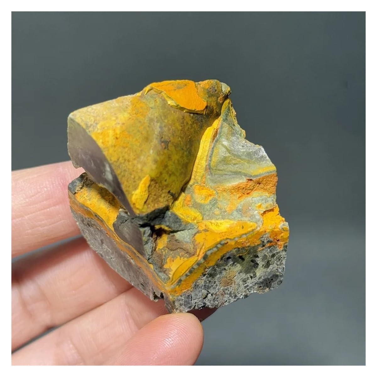 LQYXGS Crystal Stone Home Decor Rare Irregular Polyhedral Natural Mineral Specimen Home Decoration(47g)
