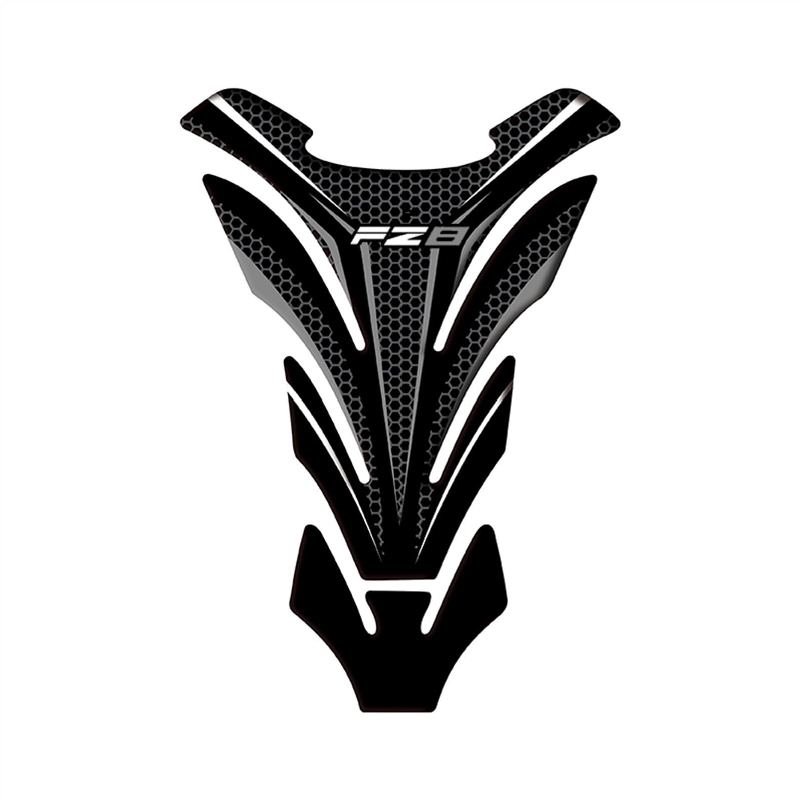 Motorcycle Tank Pad Decal Stickers Case for Yamaha FZ8 FZ8S Fishbone Tank Pad(Color12)
