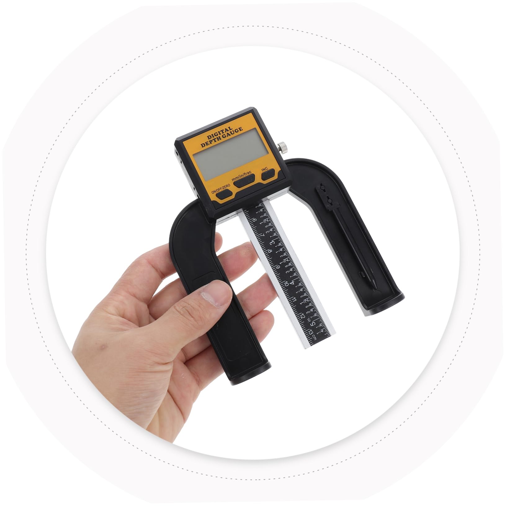 PRETYZOOM Medidor De Altura Digital Calibre Multifunción Para Carpintería Herramienta De Medición Para Trabajos De Precisión