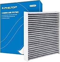 Vista 11 de PHILTOP Filtro de aire de cabina con carbón activado, compatible con CF10364 Chrysler 300 2005-2010, Dodge Charger 2006-2010, Challenger 2008-2010
