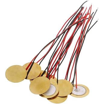 10 x 15mm Piezoelectric Piezo Ceramic Plate for Buzzer Speaker