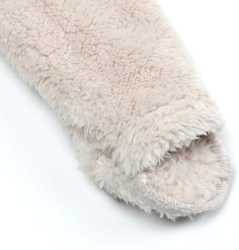 Miniatura 5 de Mono con forro polar para bebé recién nacido overol cálido con capucha para bebé Coffe, Z-beige, Z-pink, Brown, Light Pink, Beige, Navy, Pink