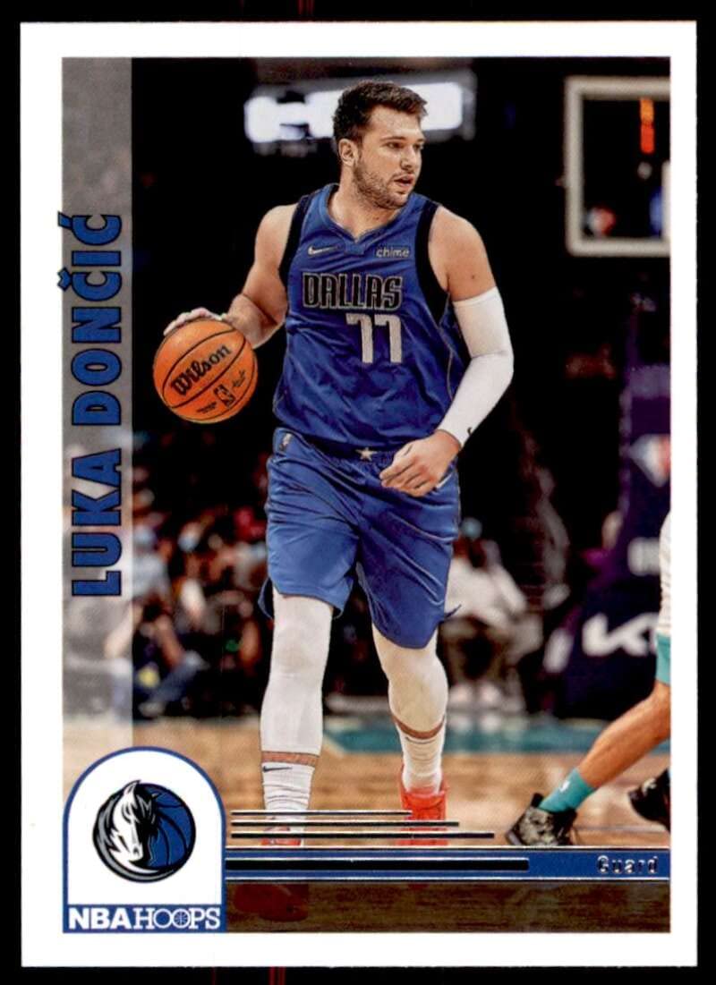 nbaカード　LUKA DONCIC セット Amazon.com: 2022-23 Hoops #293 Luka Doncic Dallas Mavericks NBA