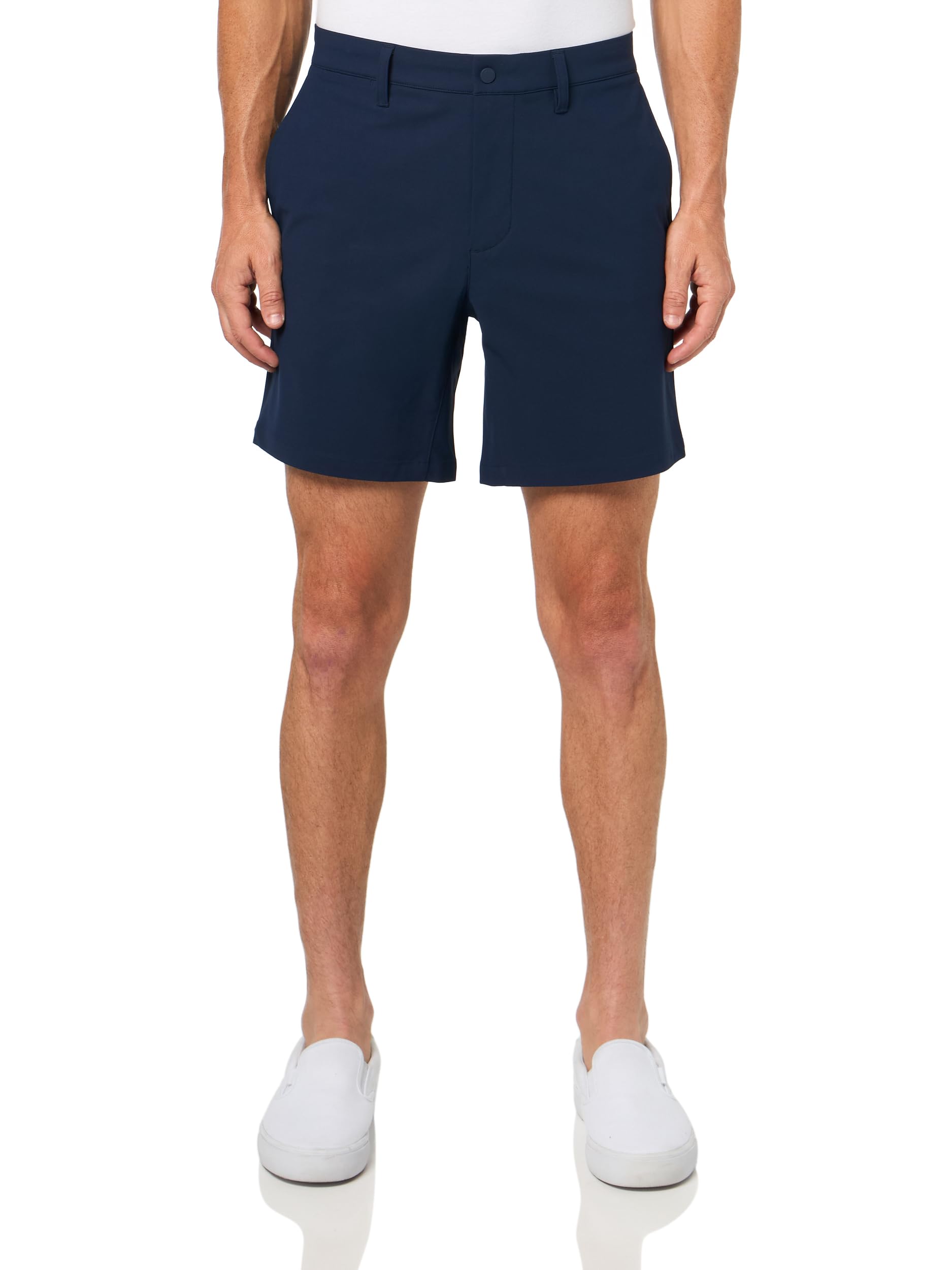 

                                                    Lacoste Men's 8" Commuter Shorts, Navy Blue, 33