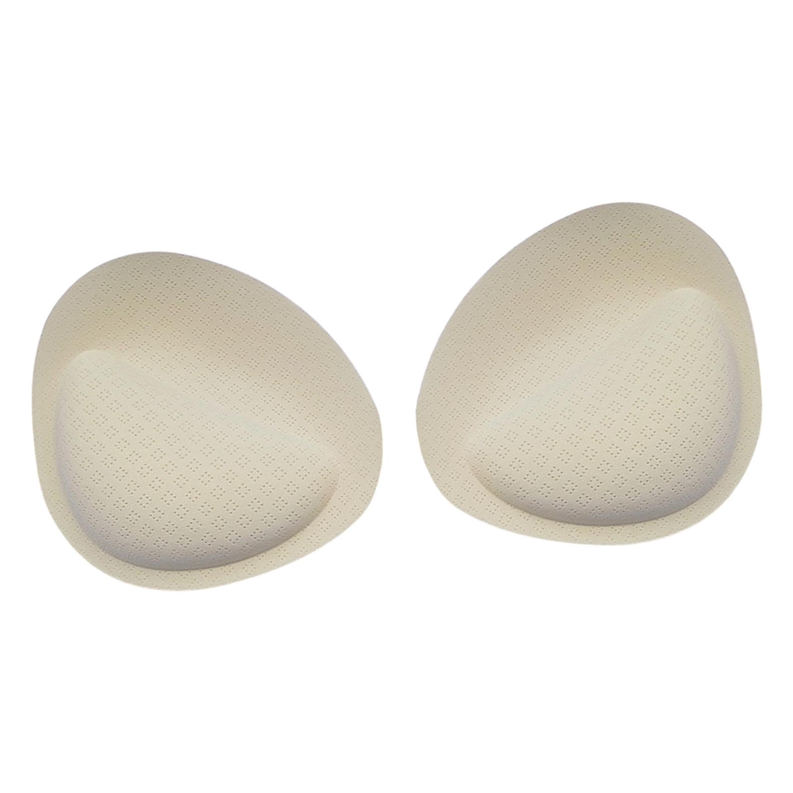 2Pcs Bra Pads Inserts Push up Breast Pads for Bikini Tops Yoga Wear Swimwear Light Skin Split-image-28