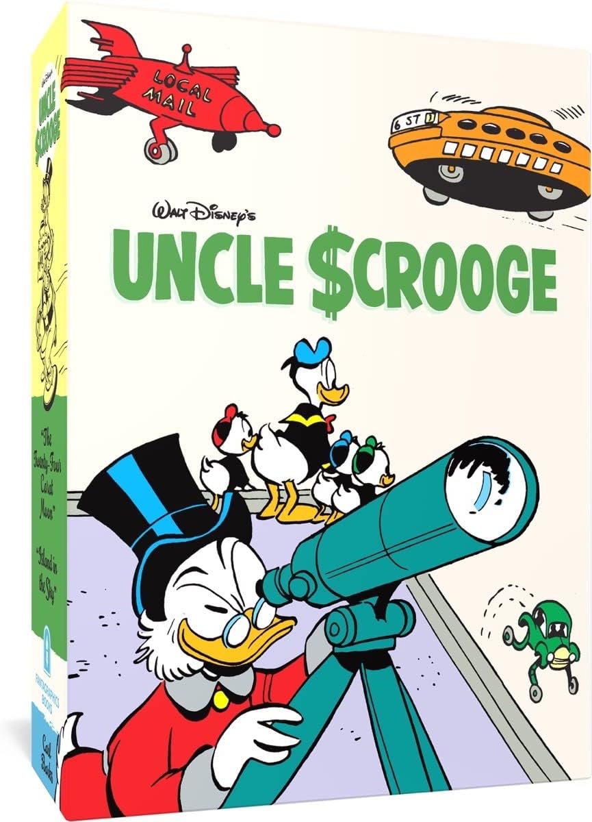 Walt Disney's Uncle Scrooge Gift Box Set the Twenty-Four Carat Moon & Island in the Sky: Vols 22 and 24