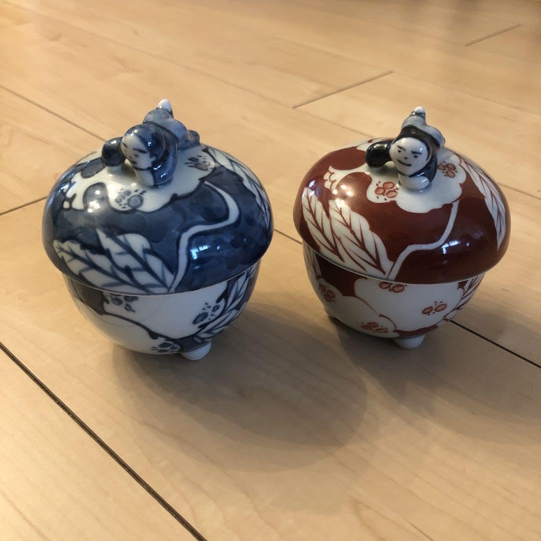 Amazon｜有田焼 陶祥窯 一閑人 蓋物 梅干し入れ 漬物 保存容器 陶器 